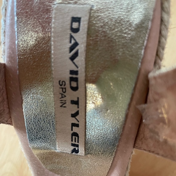 David Tyler Made In Spain leather espadrilles, 37, worn twice. Exc. Condition! - Picture 3 of 8